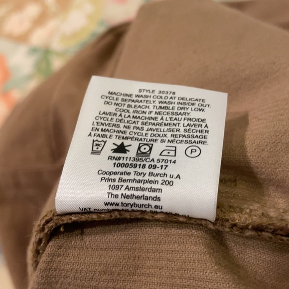 TORY BURCH Lucitano Corduroy Skirt in Beach Wood - Picture 9 of 11